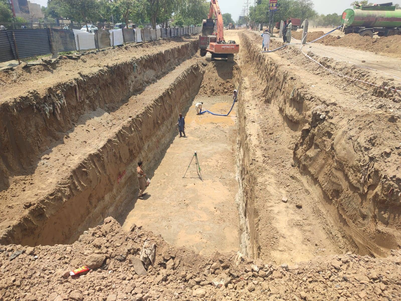 CBD PUNJAB'S SUCCESSFUL DRAINAGE PIT TESTING SETS THE STAGE FOR WALTON ROAD UPGRADATION PROJECT